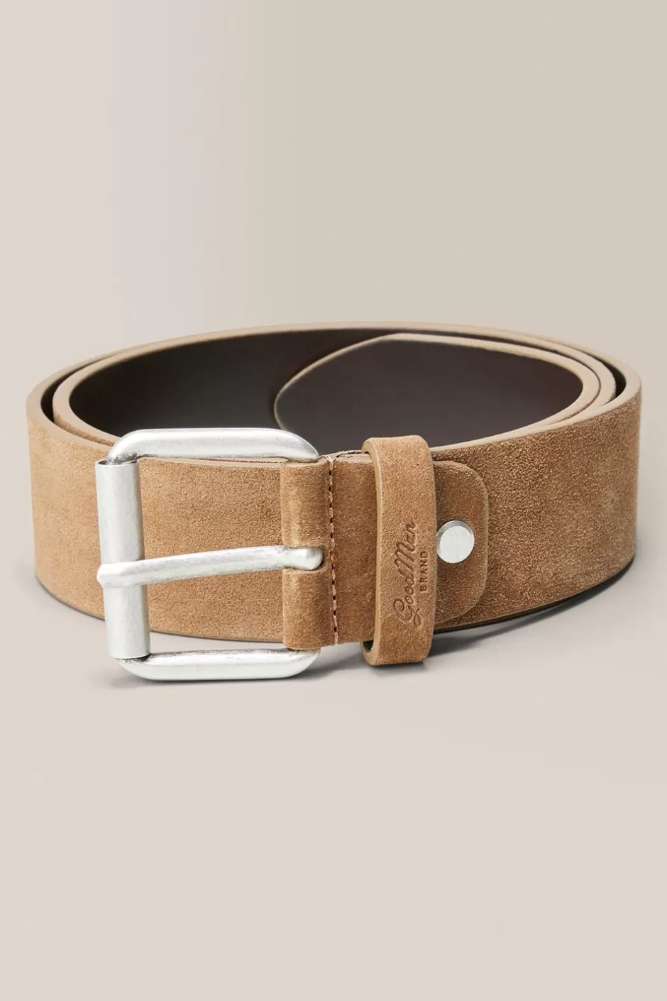 Men Good Man Brand Accessories | Anytime Belt | Suede