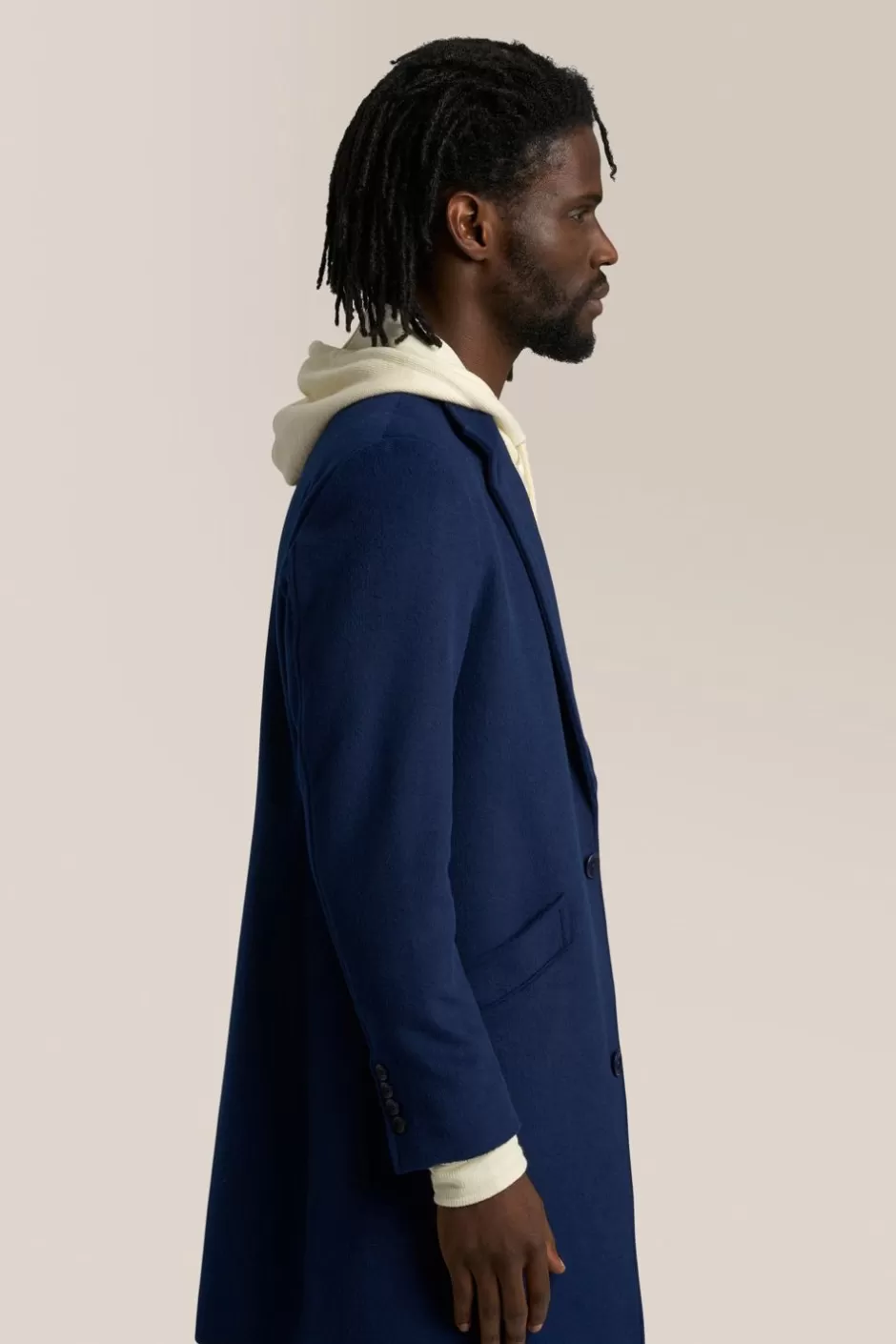 Men Good Man Brand Jackets | City Wool Coat | Stretch Wool