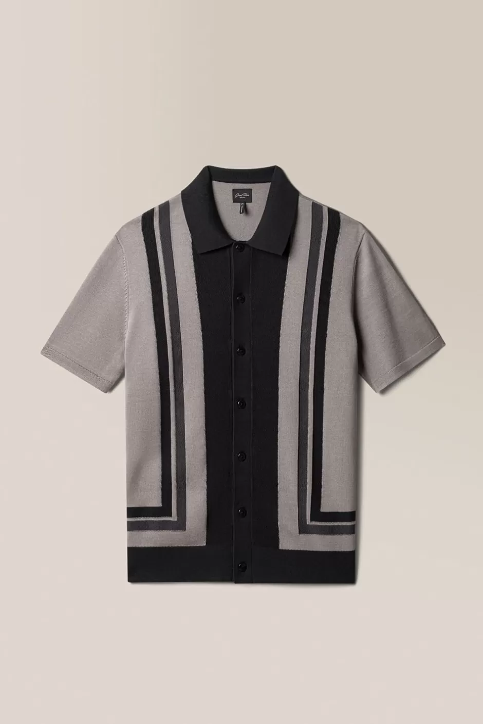 Men Good Man Brand Polos | Essex Striped Knit Polo | Cotton