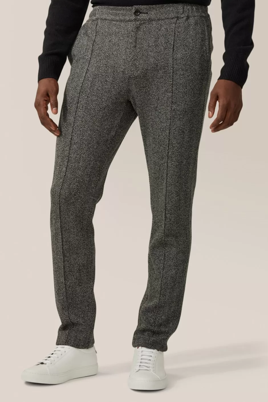 Men Good Man Brand Pants | Hollis Pant | Responsible Herringbone Cotton