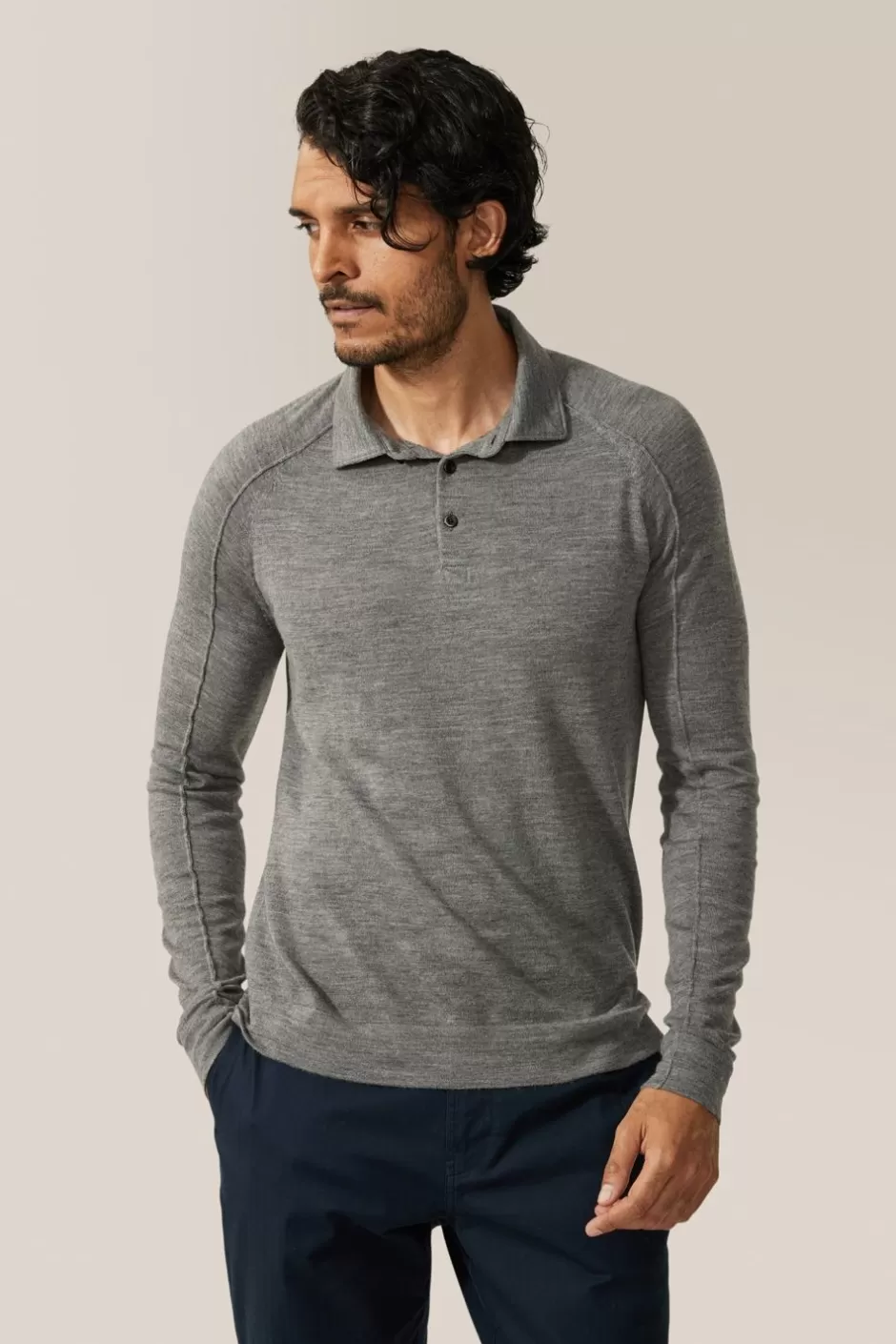 Men Good Man Brand Knitwear | Mvp Polo Sweater | Merino Wool