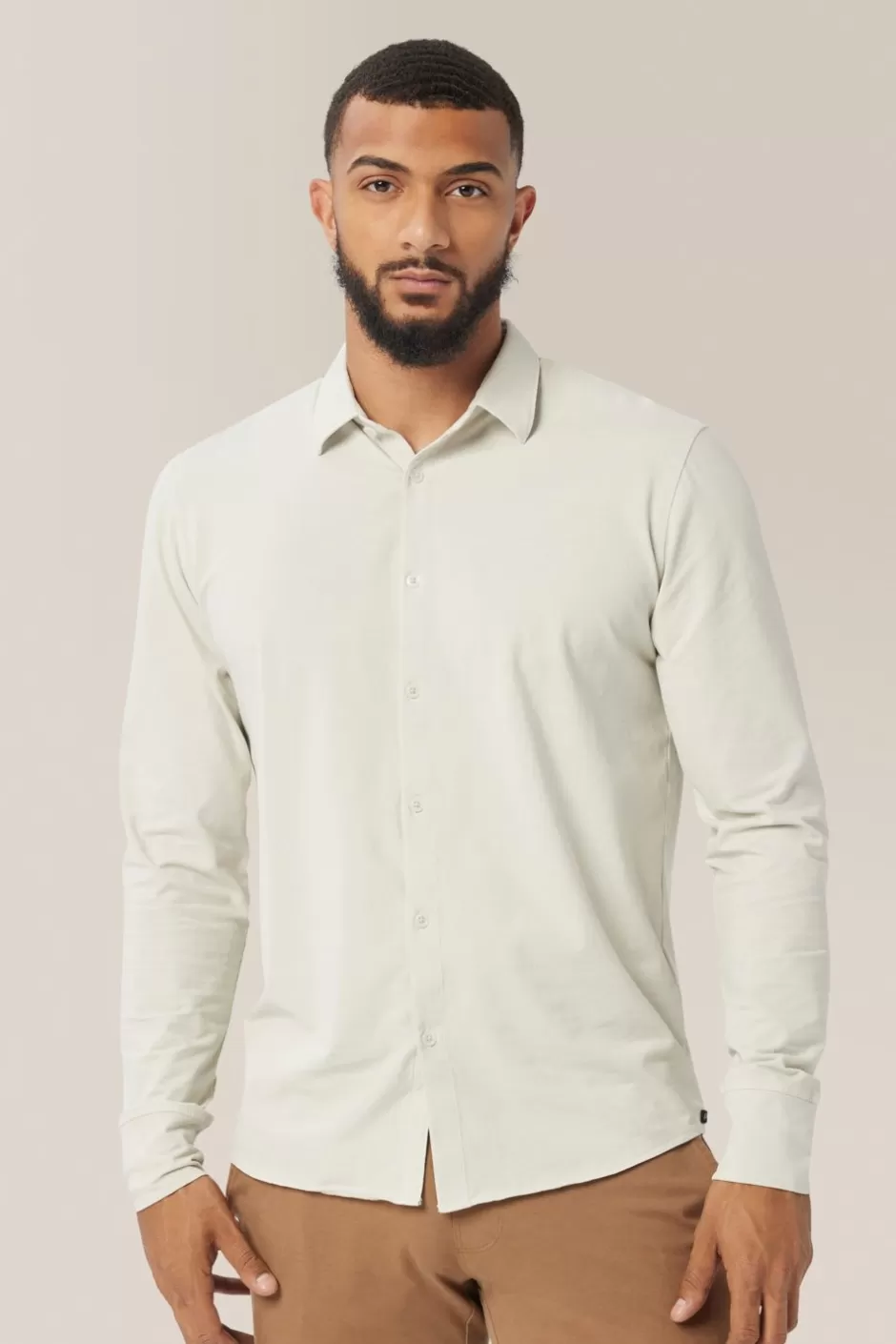 Men Good Man Brand Button Down Shirts | On-Point Shirt: Stretch | Flex Pro Lite