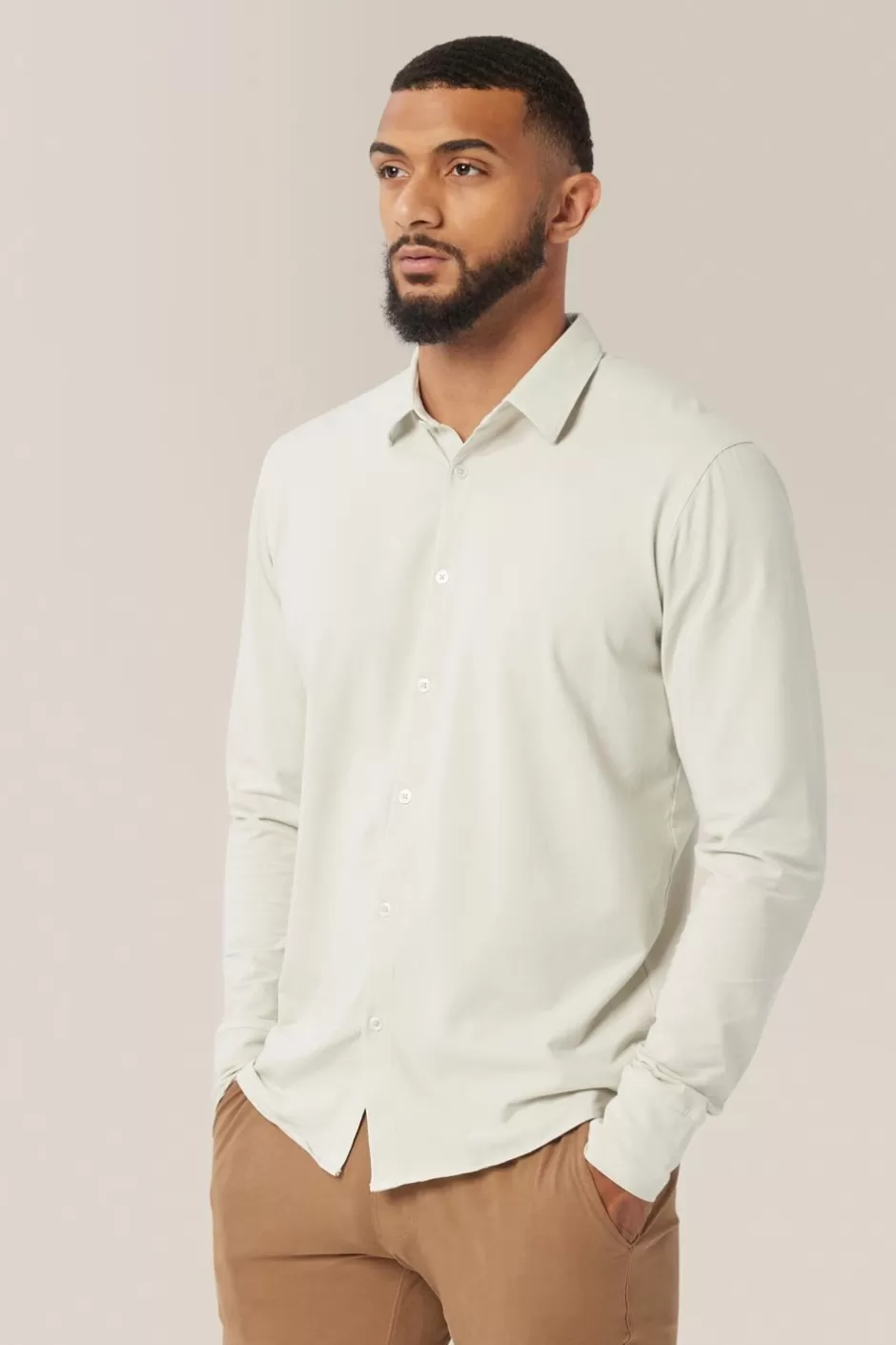 Men Good Man Brand Button Down Shirts | On-Point Shirt: Stretch | Flex Pro Lite