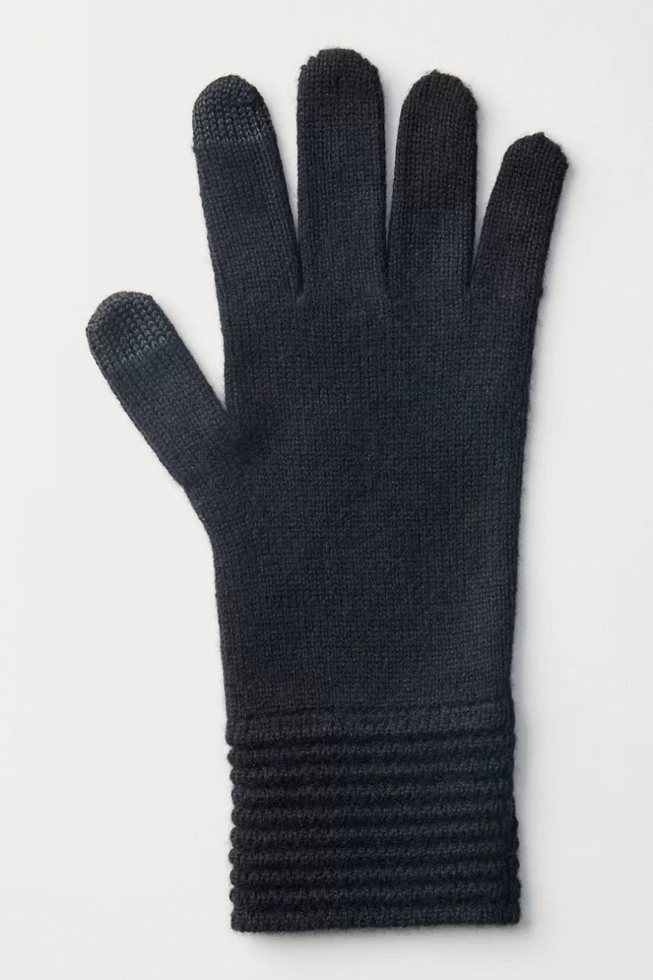 Men Good Man Brand Accessories | Ottoman Rib Gloves | Wool & Cashmere