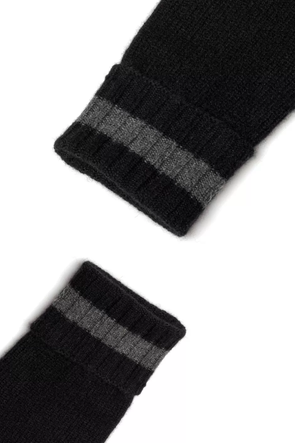 Men Good Man Brand Accessories | Striped Gloves | Recycled Cashmere