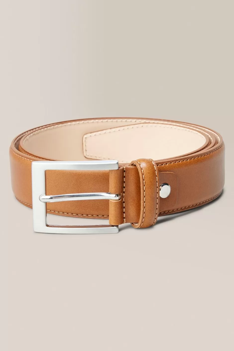 Men Good Man Brand Accessories | Topstitch Belt | Leather