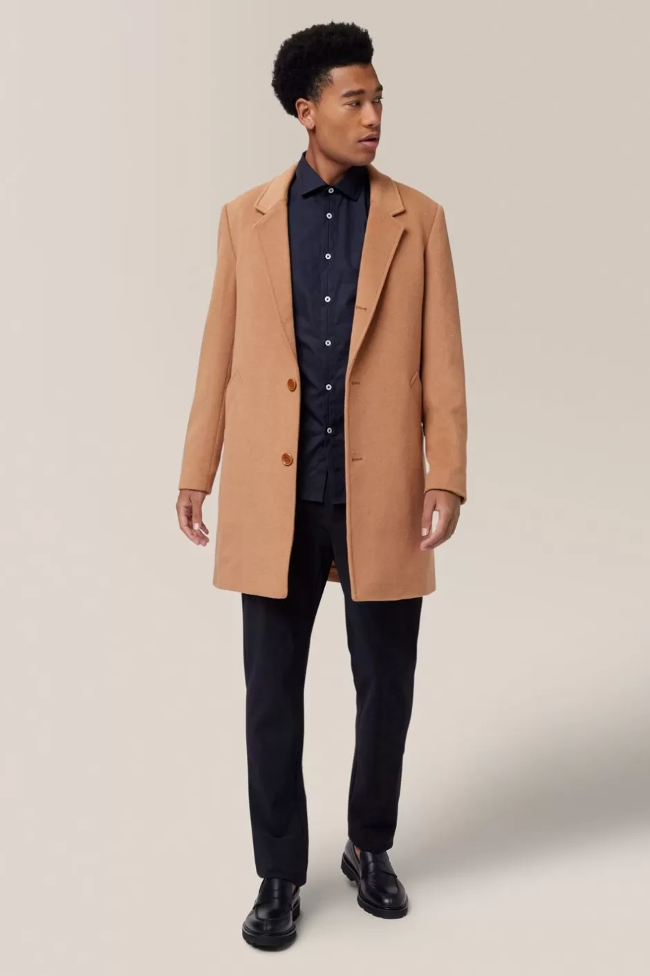 Men Good Man Brand Jackets | Wool Overcoat | Melton